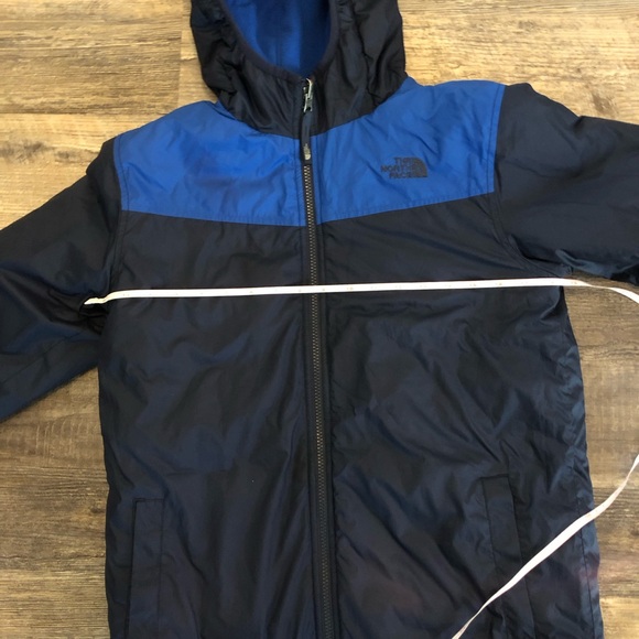 REVERSIBLE NORTHFACE Boys size Large EUC - Picture 7 of 9